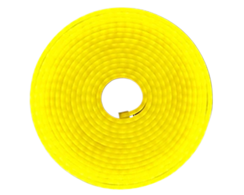 Лента LED неоновая силиконовая желтая 6*12mm 5m