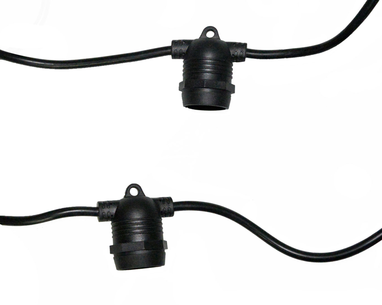 Гирлянда уличная AGSI-14M15L1300  e27*15 1300w ПВХ 14.4m