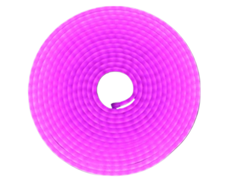 Лента LED неоновая силиконовая фиолетовая 6*12mm 5m