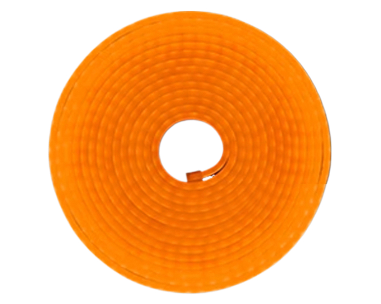 Лента LED неоновая силиконовая оранжевая 6*12mm 5m