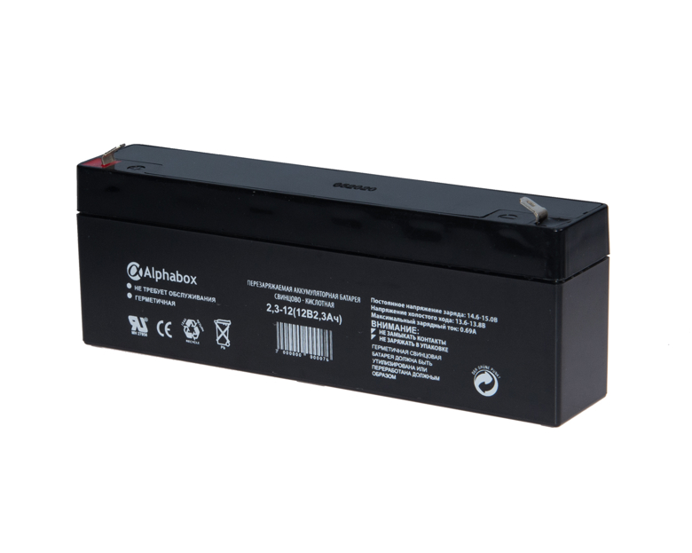 Аккумулятор Alphabox SLAB 12V/2.3Ah