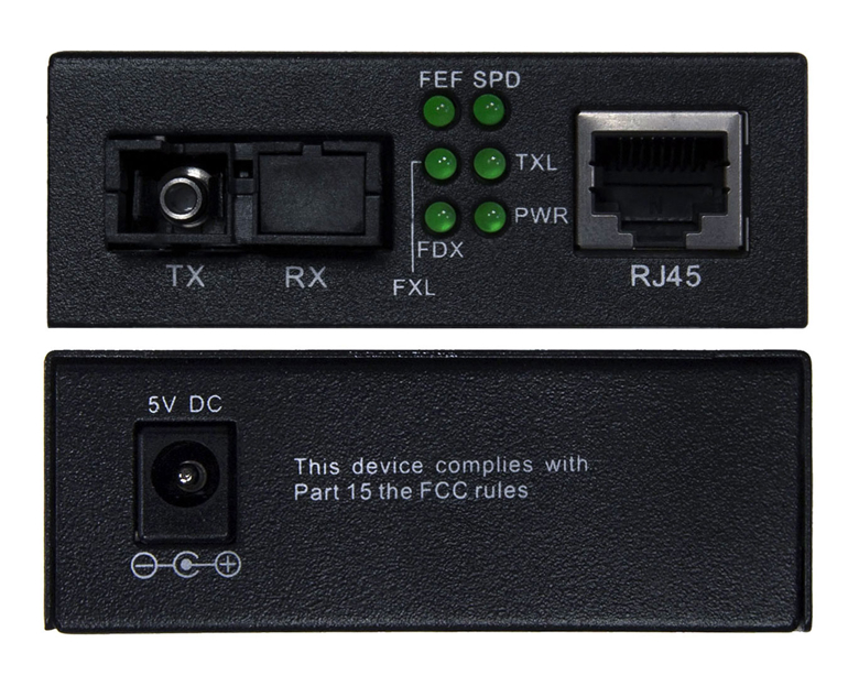 Медиаконвертор FMC-120A-0.1-1SM-1310nm-20