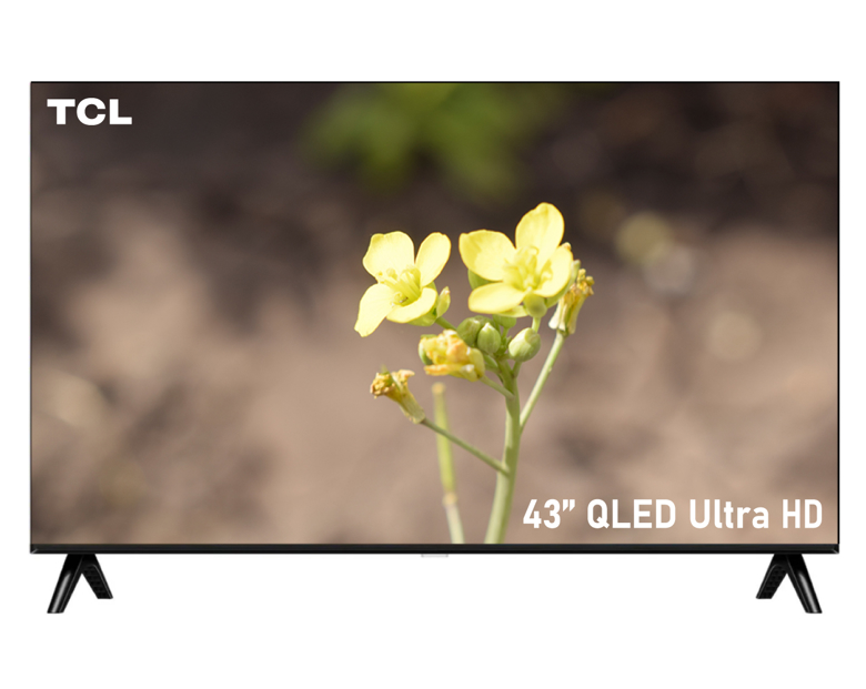 Телевизор TCL 43S5K, 3840*2160, QLED Ultra HD черный