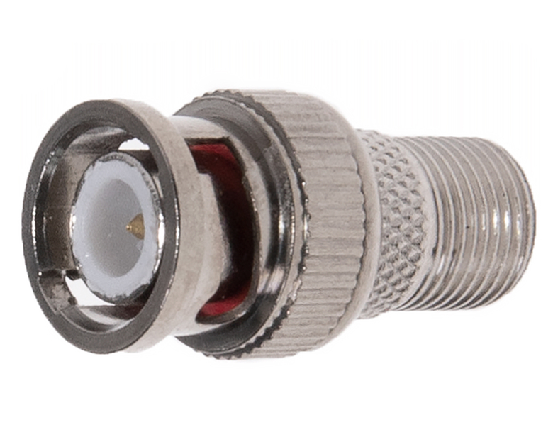 Коннектор BNC "Папа" на  F-"Мама" (100шт)