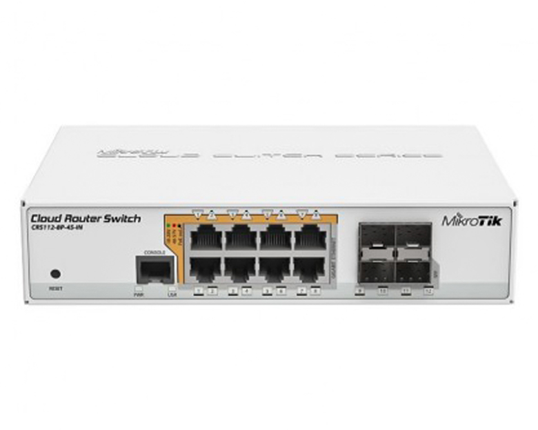 Роутер Mikrotik CRS212-1G-10S-1S-IN