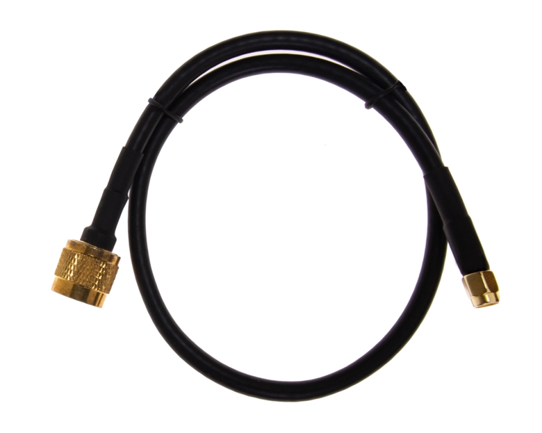 Пигтейл RSC-240 Antenna cable with RP-SMA Female N-male 0.5m