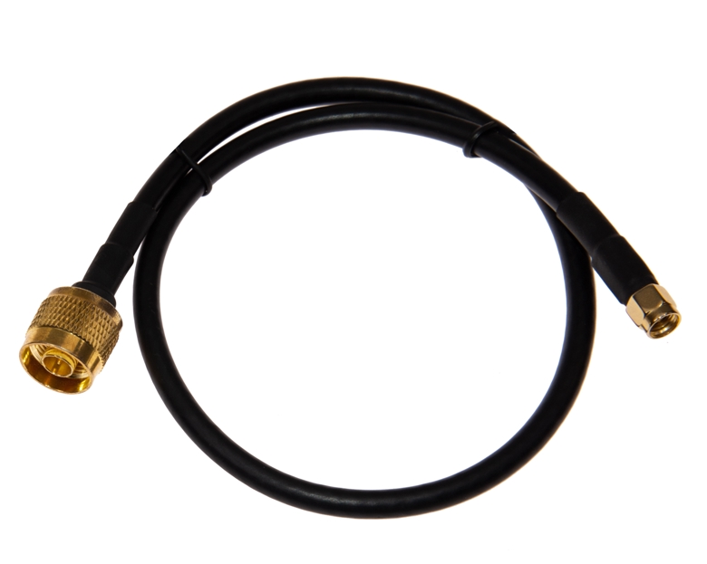 Пигтейл RSC-240 Antenna cable with RP-SMA Female N-male 0.5m