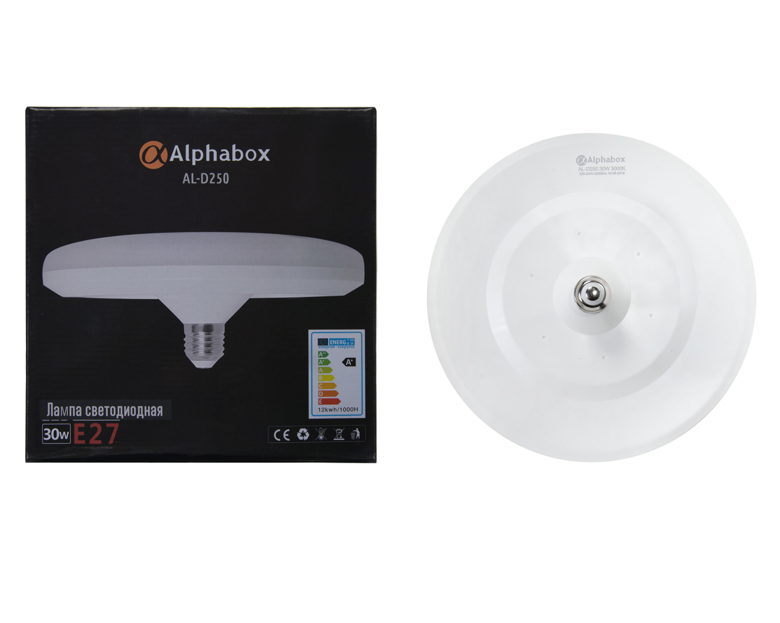 Лампа светодиодная Alphabox AL-D250 E27 30W 4000K