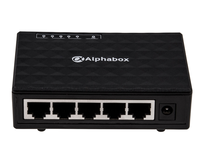 Коммутатор Alphabox  AS105  5x10/100 Desktop