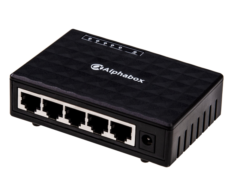 Коммутатор Alphabox  AS105  5x10/100 Desktop