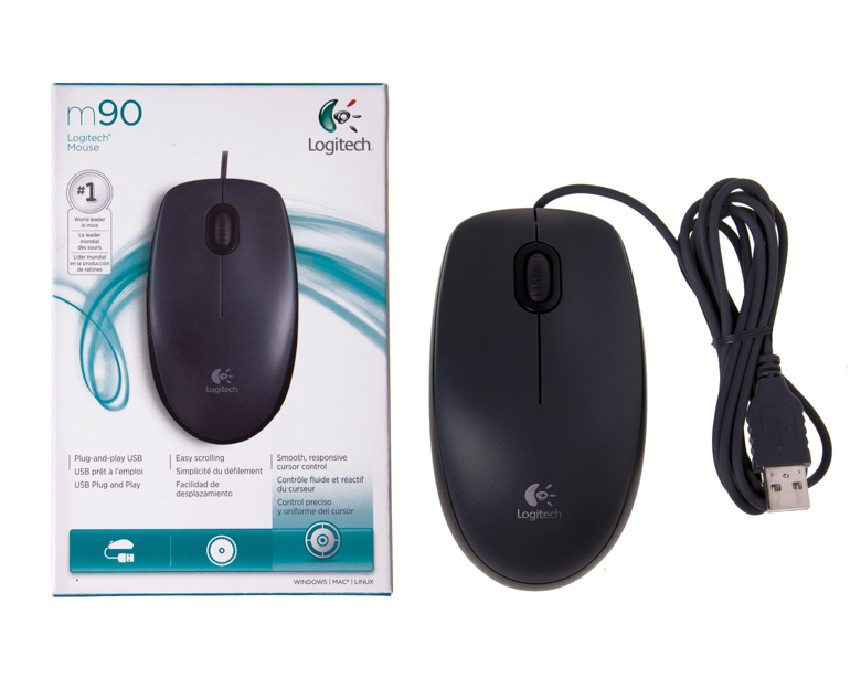 Мышь Logitech M90 Mouse 910−001793