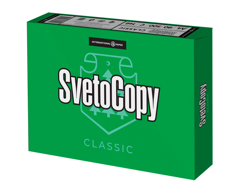 Бумага А4 SvetoCopy A4 80г/m2 500л