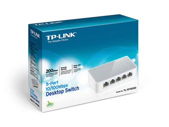Коммутатор TP-Link SF1005D L2 5x10/100 Desktop