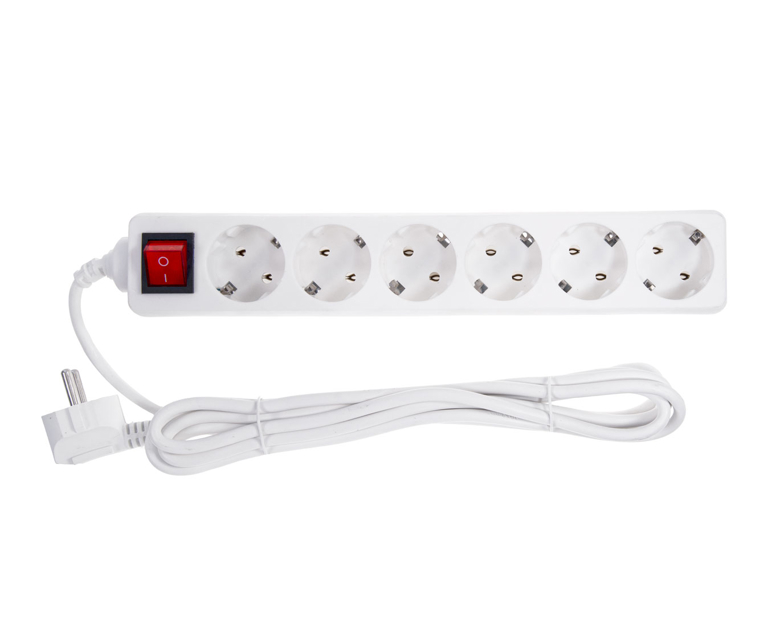 Сетевой удлинитель Alphabox 6 розеток 3m APS-613