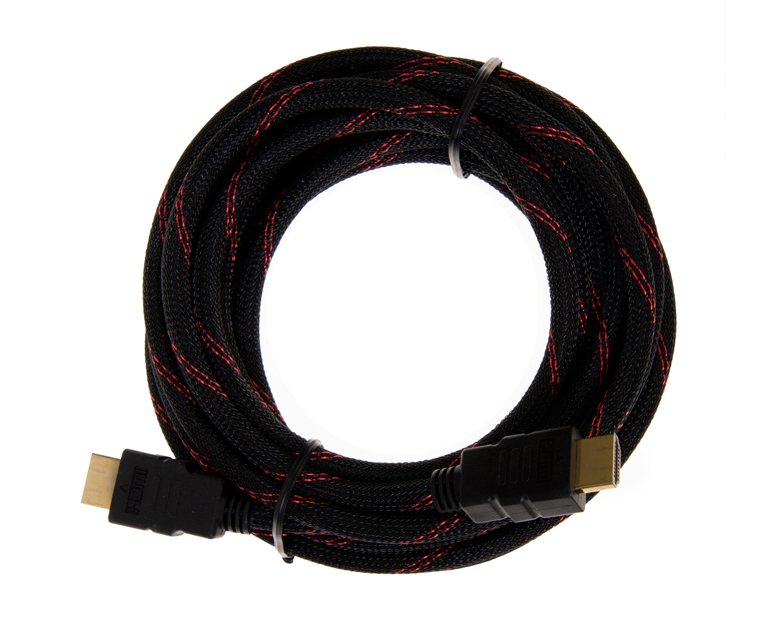 Кабель HDMI 5m обмотка