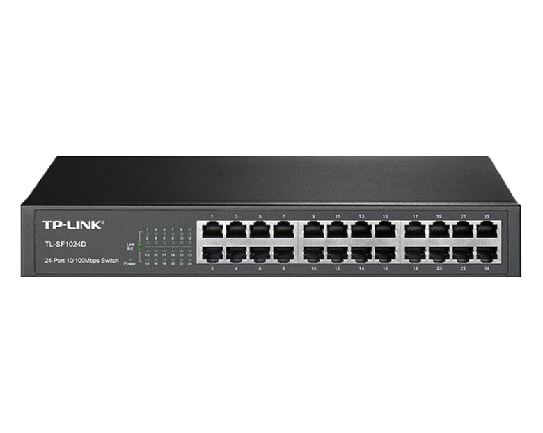 Коммутатор TP-Link SF1024D L2 24x10/100 Desktop