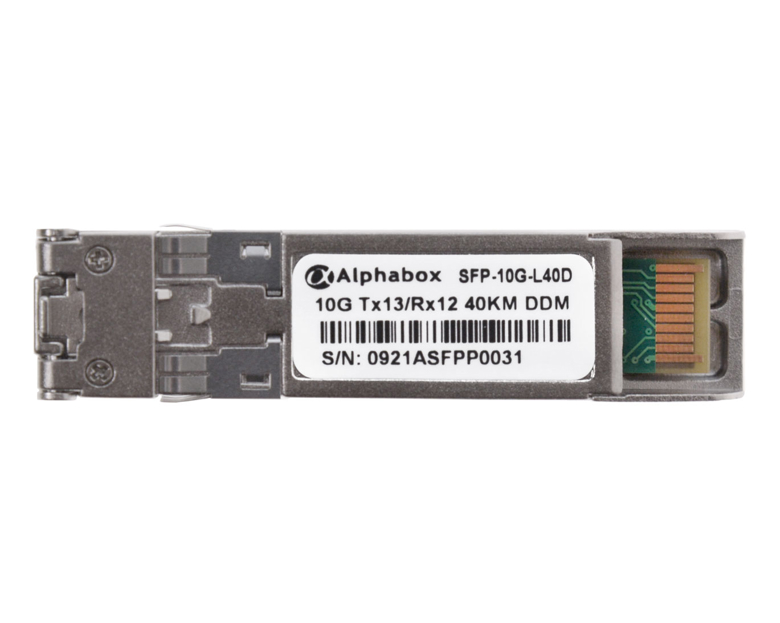 Модуль SFP+ Alphabox 1550/1310nm 10G/40km