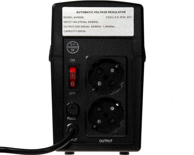 Стабилизатор Alphabox AVR-500 реле