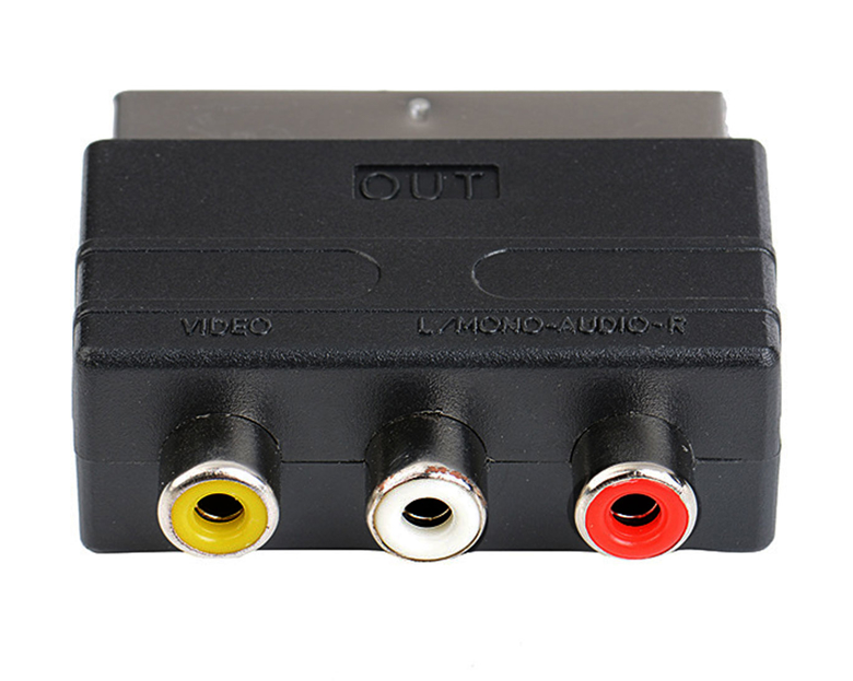 Переходник SCART-3RCA