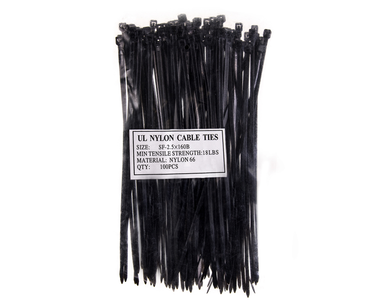 Стяжки 160*2.5mm Black