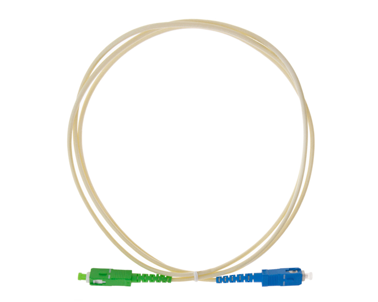 Патчкорд SM, SC-SC (APC/UPC) 3мм 1.5м белый