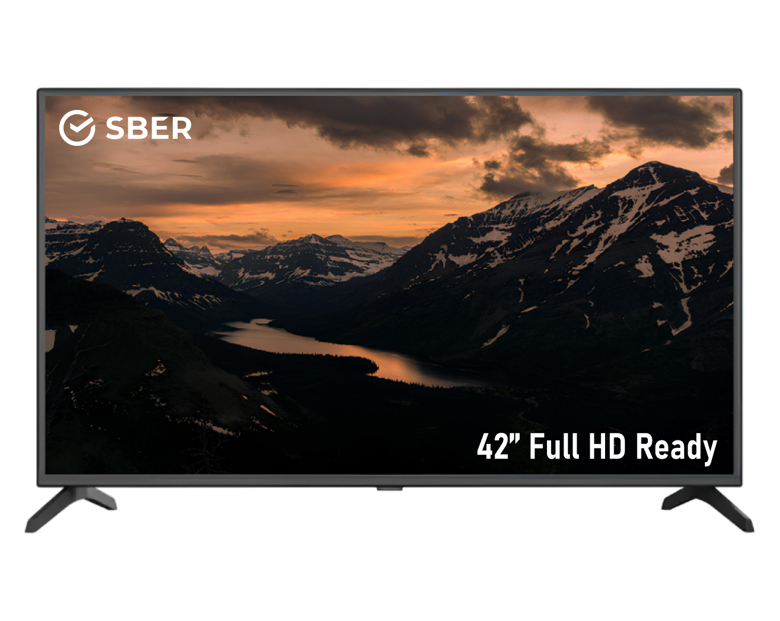 Телевизор Sber SDX 42F2018, 1920*1080, Full HD Ready черный