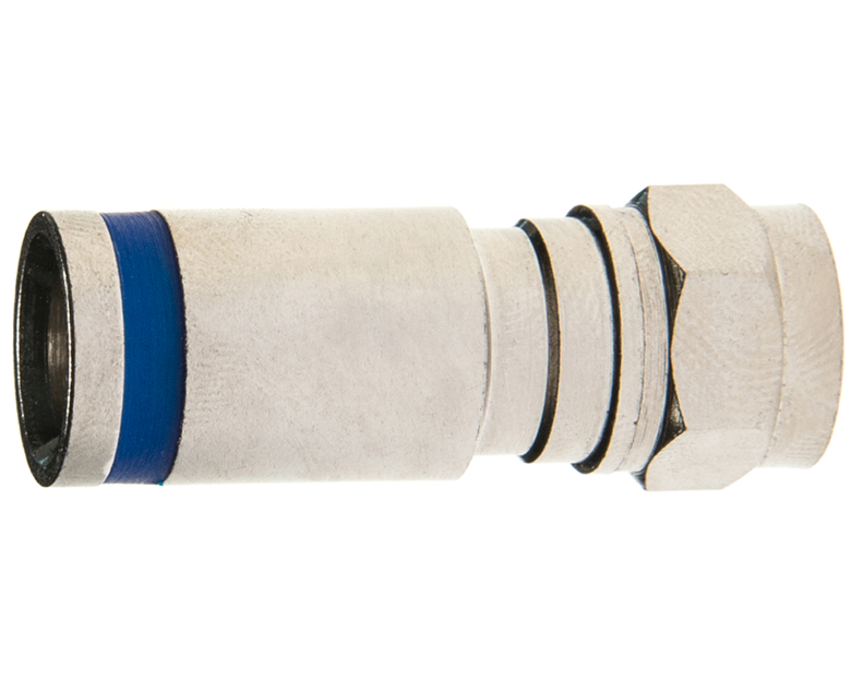 Коннектор F6  компрессионный H2222