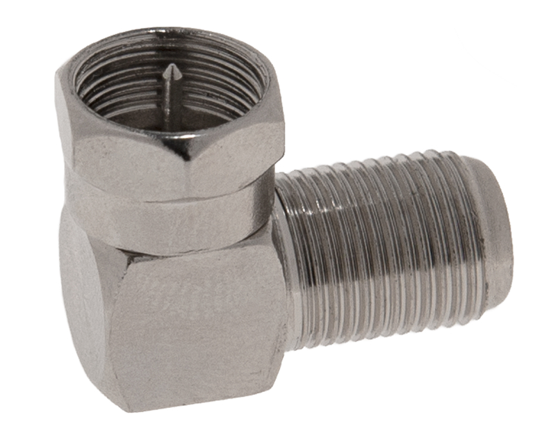 Коннектор F-угловой (100шт)