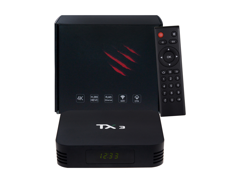 Smart TV Tanix TX3 4+32G 2.4g&5g dual WIFI+BT