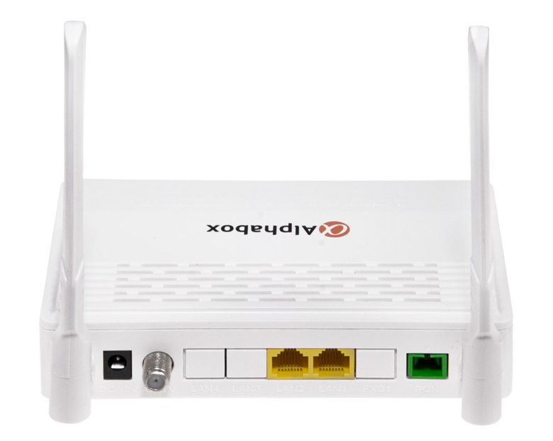 Терминал абонентский ONU ALPHABOX AEP01СW Белый