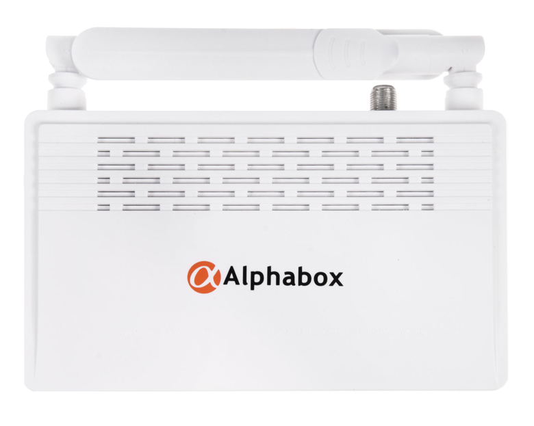 Терминал абонентский ONU ALPHABOX AEP01СW Белый