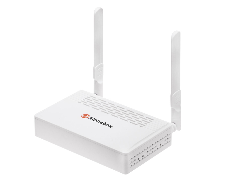 Терминал абонентский ONU ALPHABOX AEP01СW Белый