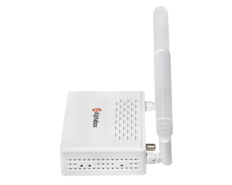 Терминал абонентский ONU ALPHABOX AEP01СW Белый