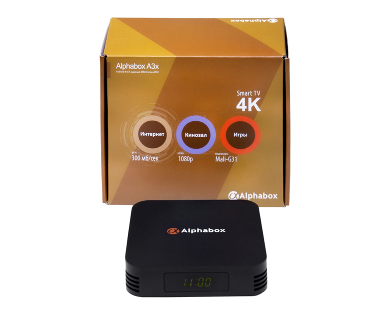 Smart TV Alphabox A3X 4/64