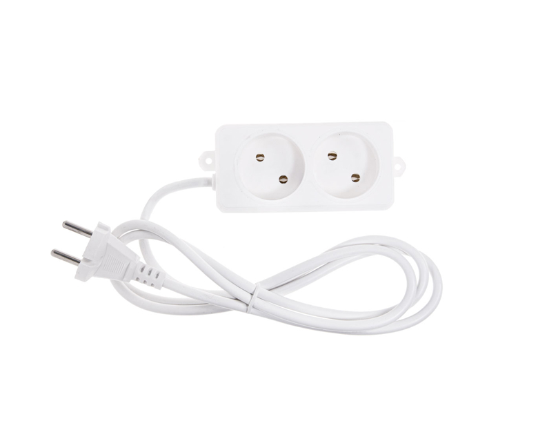 Сетевой удлинитель Alphabox 2 розетки 1.5m APN-201