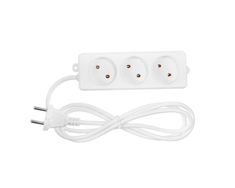 Сетевой удлинитель Alphabox 3 розетки 1.5m APN-301
