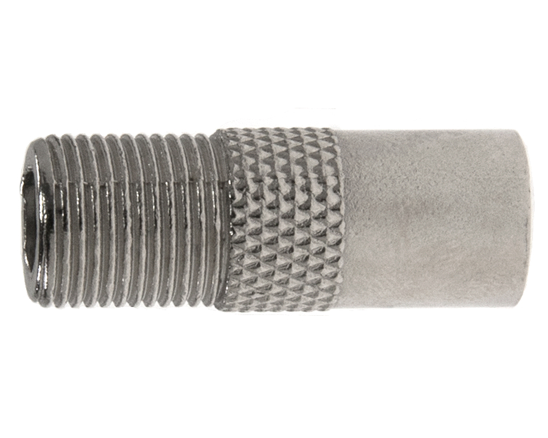 Коннектор F-штекер папа  (корпус цинк) (100шт)