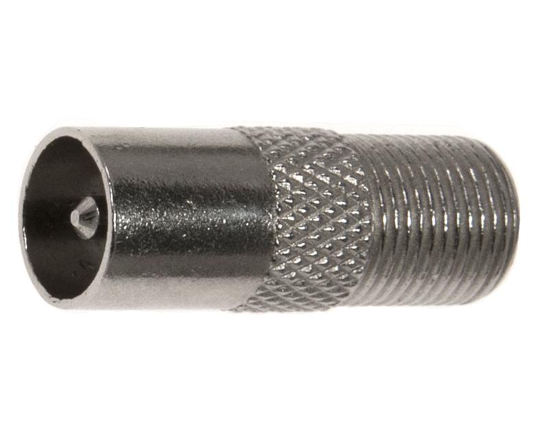 Коннектор F-штекер папа  (корпус цинк) (100шт)