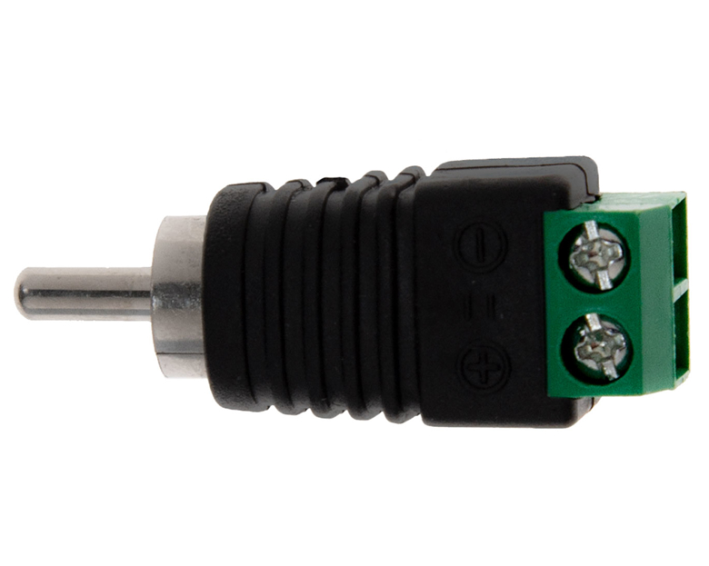 Коннектор RCA штекер клеммы