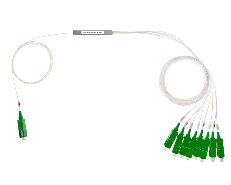 Делитель оптический PLC 1*8 SC/APC