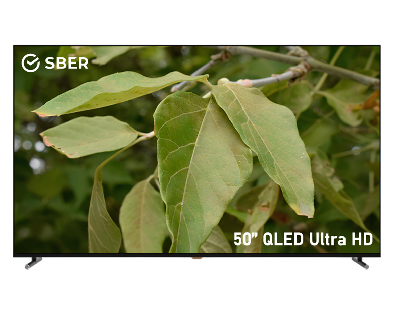 Телевизор Sber SDX 50UQ5234, 3840*2160, QLED Ultra HD