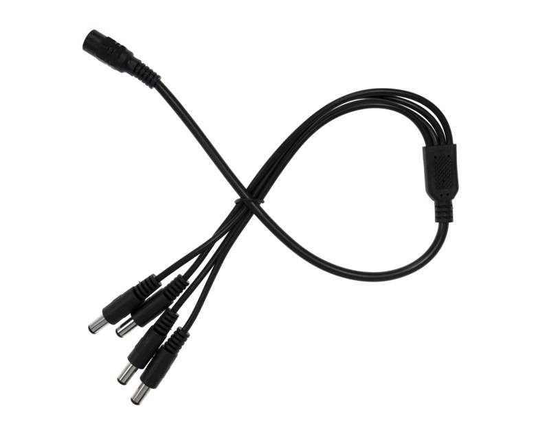 Кабель переходник DC Мама на 4DC Папа