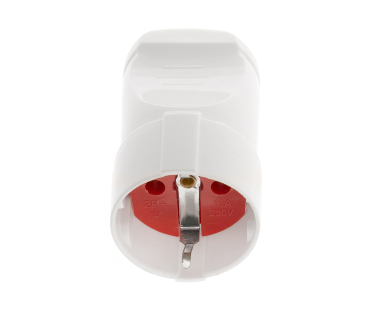 Розетка электрическая переносная 220В 4.8мм