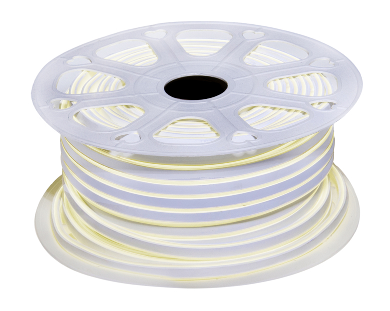 Лента LED неоновая белая 8*16mm/220v (W)