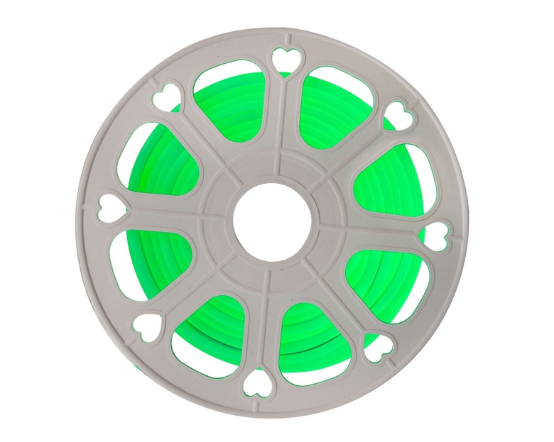 Лента LED неоновая зеленая 8*16mm/220v (G)