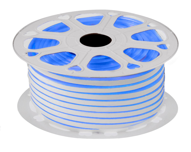 Лента LED неоновая синяя 8*16mm/220v (B)