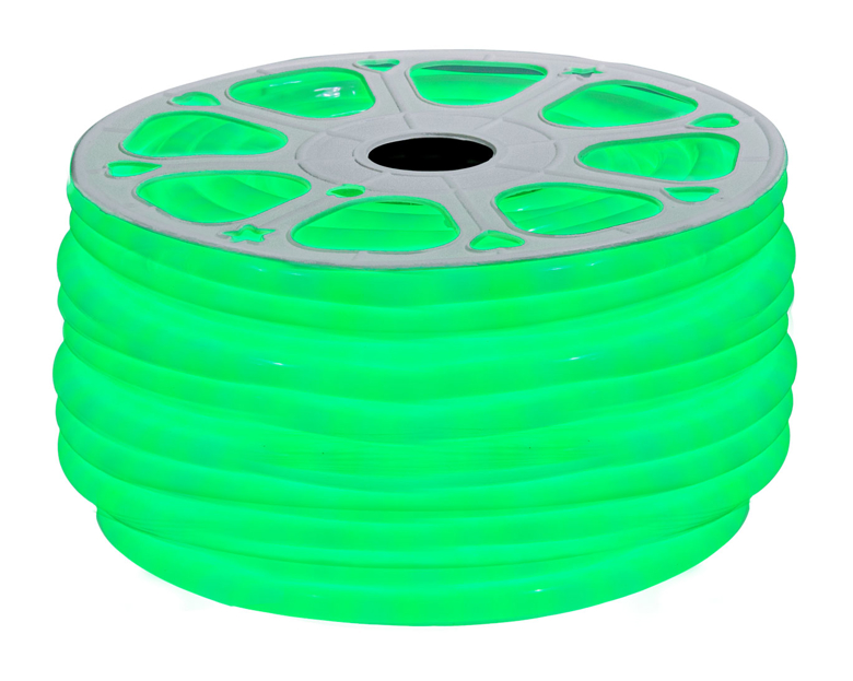 Лента LED неоновая зеленая D16mm/220v (G)