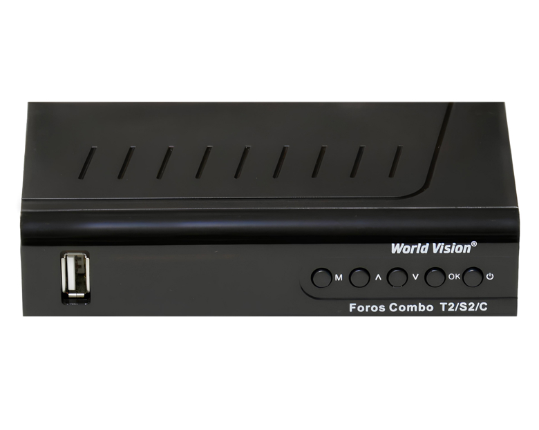 Ресивер World Vision FOROS Combo T2/S2