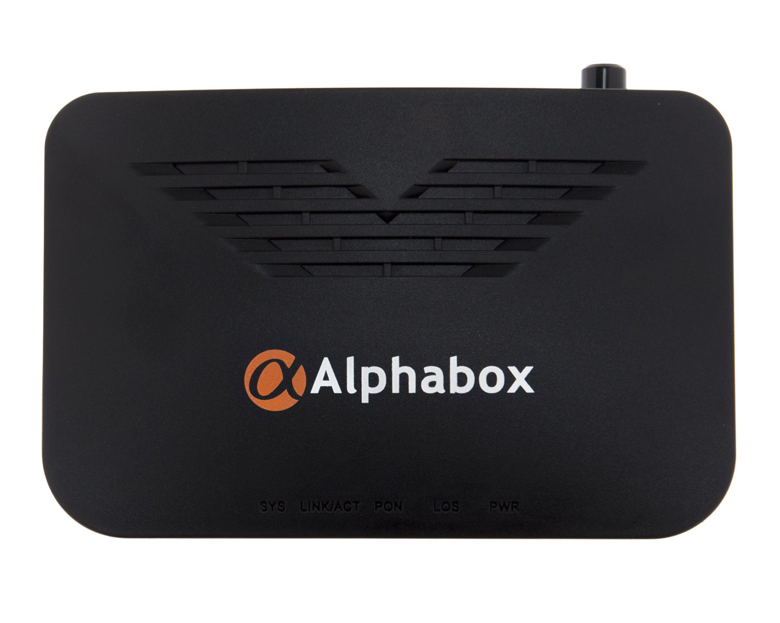 Терминал абонентский ONU ALPHABOX AEP02 Черный