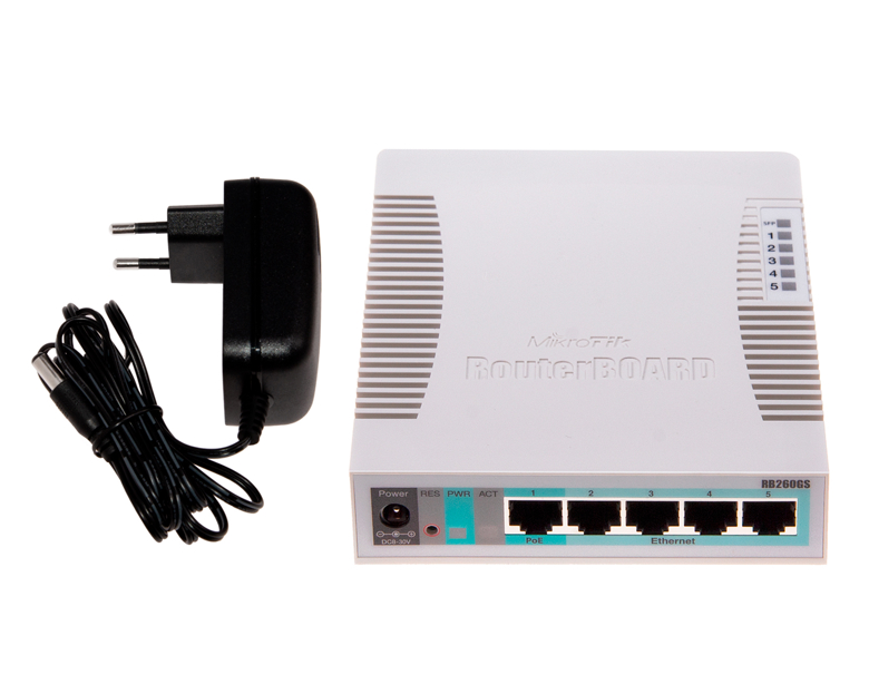 Коммутатор Mikrotik RB260GS